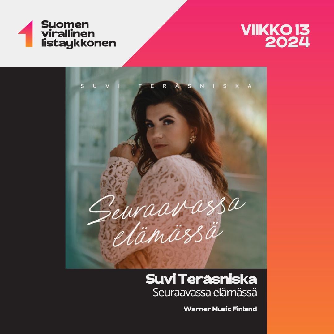 Suvi Ter sniska On Listaykk nen Viikolla 13 Albumillaan Seuraavassa 